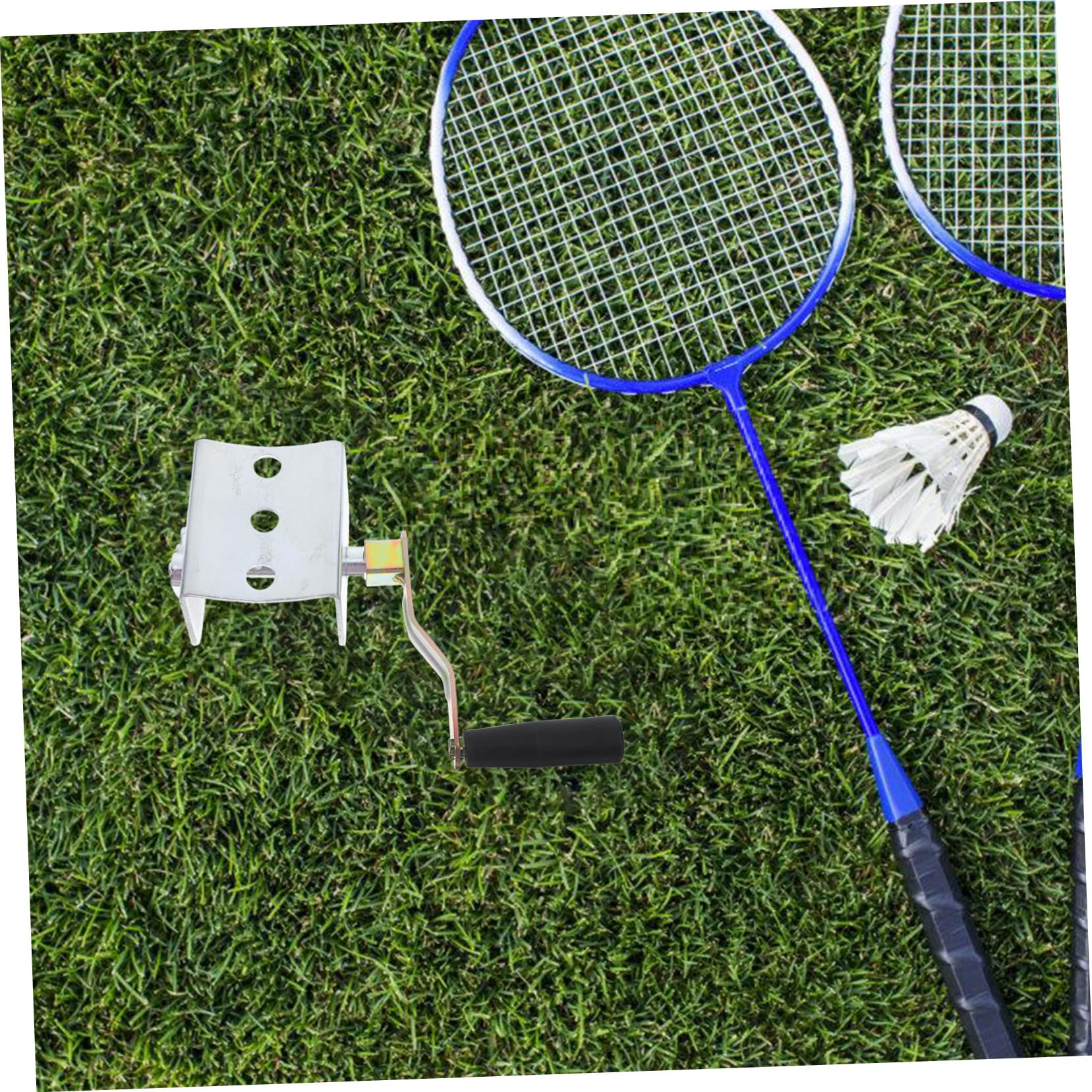 Cabilock Tenditore per Corde in Ferro Argento per Pali da Pallavolo e Badminton Facile Regolazione, Accessorio per Attrezzatura da Palestra Domestica in Comunità e Palestra