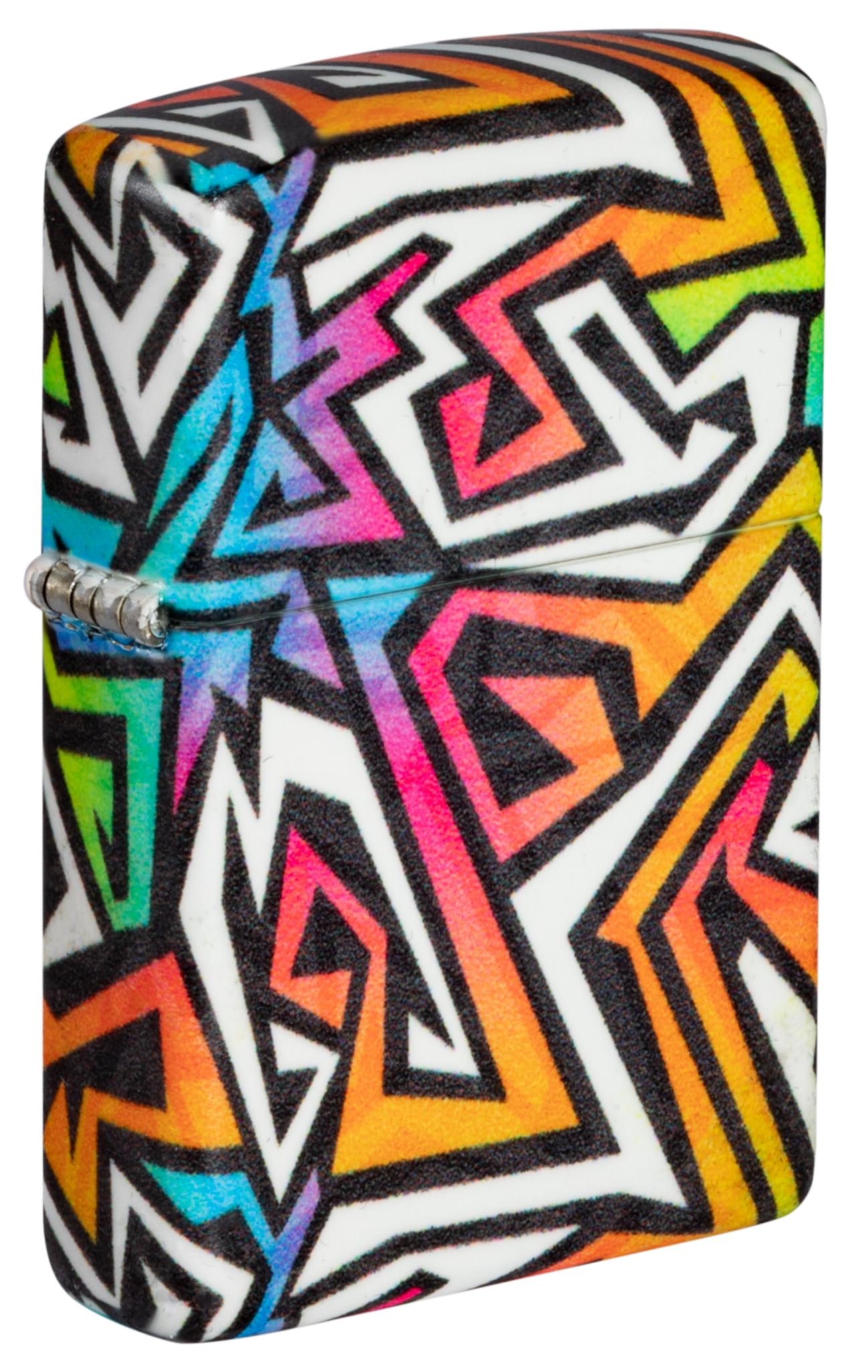 Mechero Zippo Colorful Graffiti recargable a prueba de viento con caja de regalo original