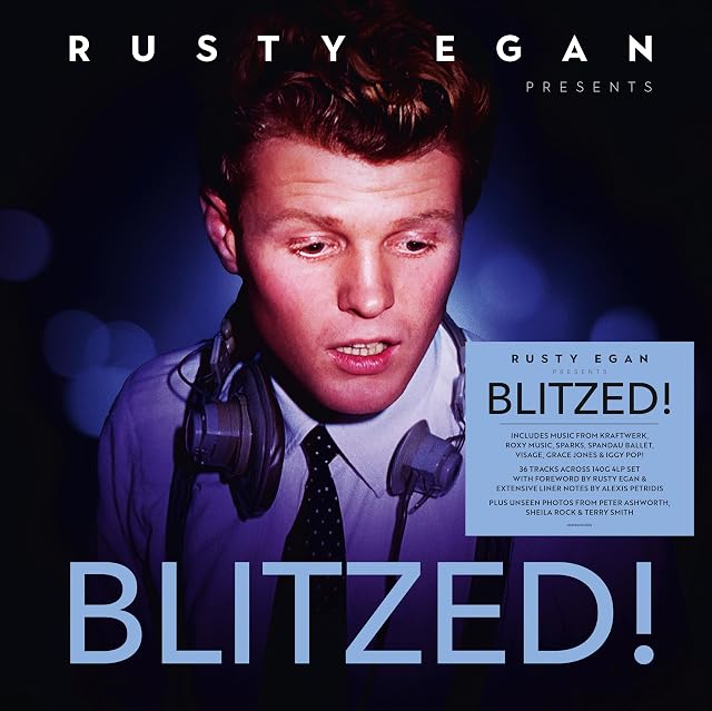 Rusty Egan Presents... Blitzed! (Vinil Preto) por Various Artists, capa do álbum