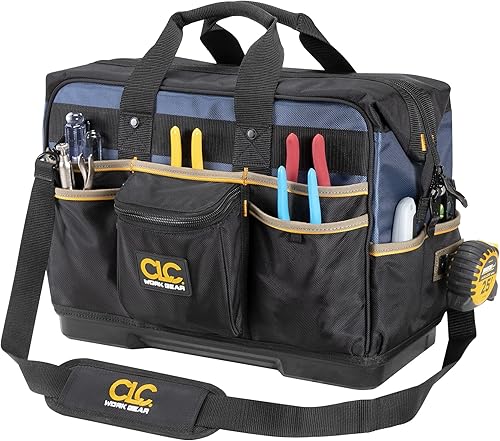 CLC Work Gear PB1553 - Bolsa de herramientas para contratistas con base moldeada de 19 pulgadas
