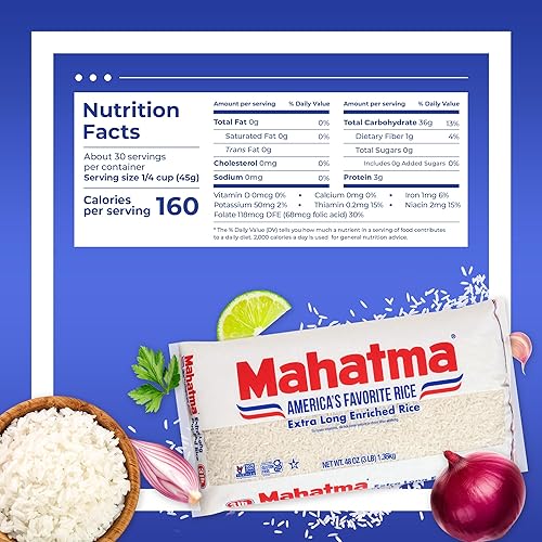 Miniatura 6 de Mahatma Arroz enriquecido grano extra largo 48 onzas