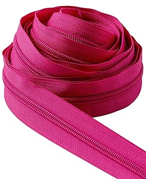 Amazon.com: IPEA Fuchsia Pink Continuous Chain Zipper 5