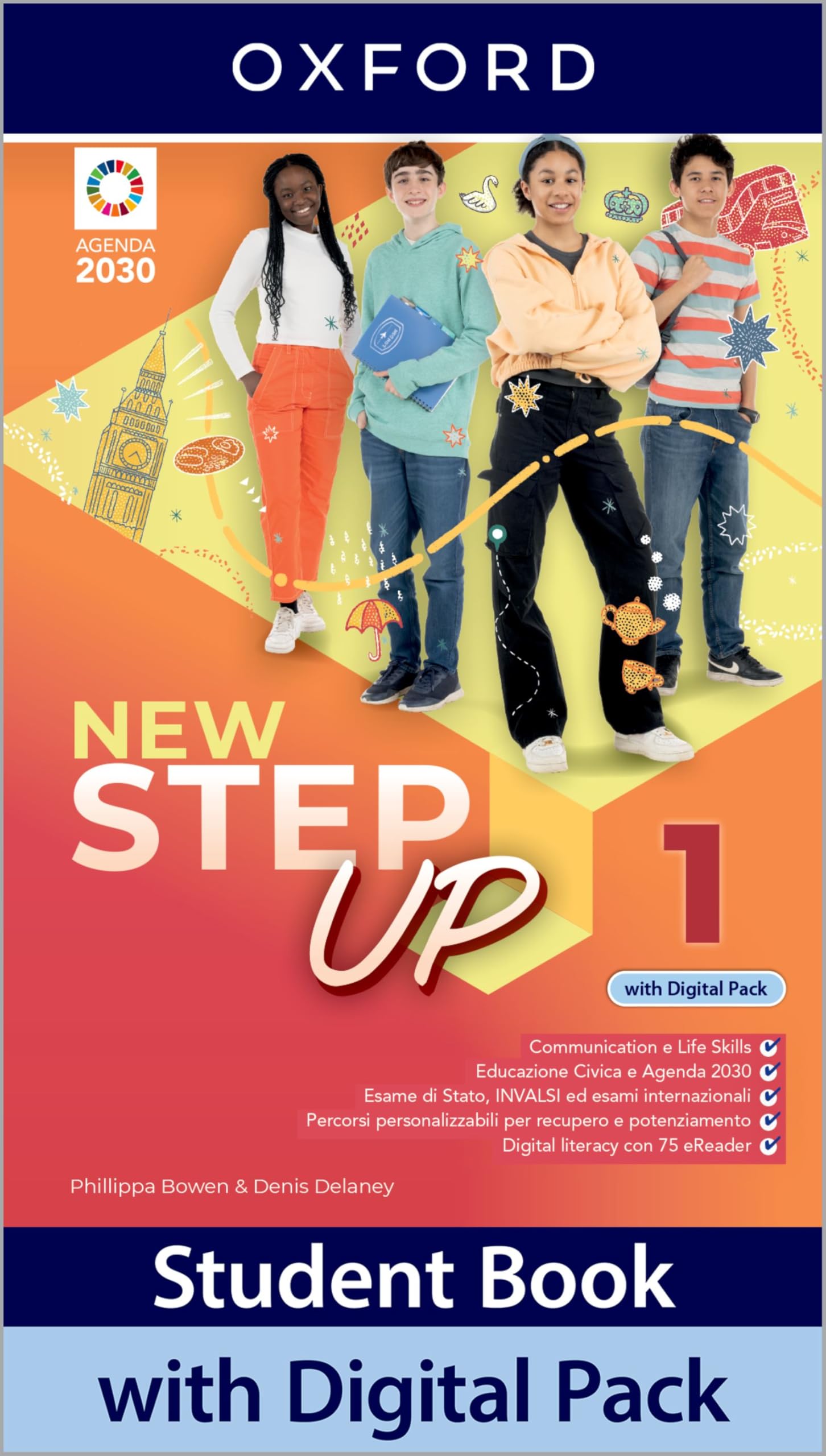 New step up. Student's book, Workbook. Per la Scuola media. Con e-book. Con espansione online (Vol. 1)