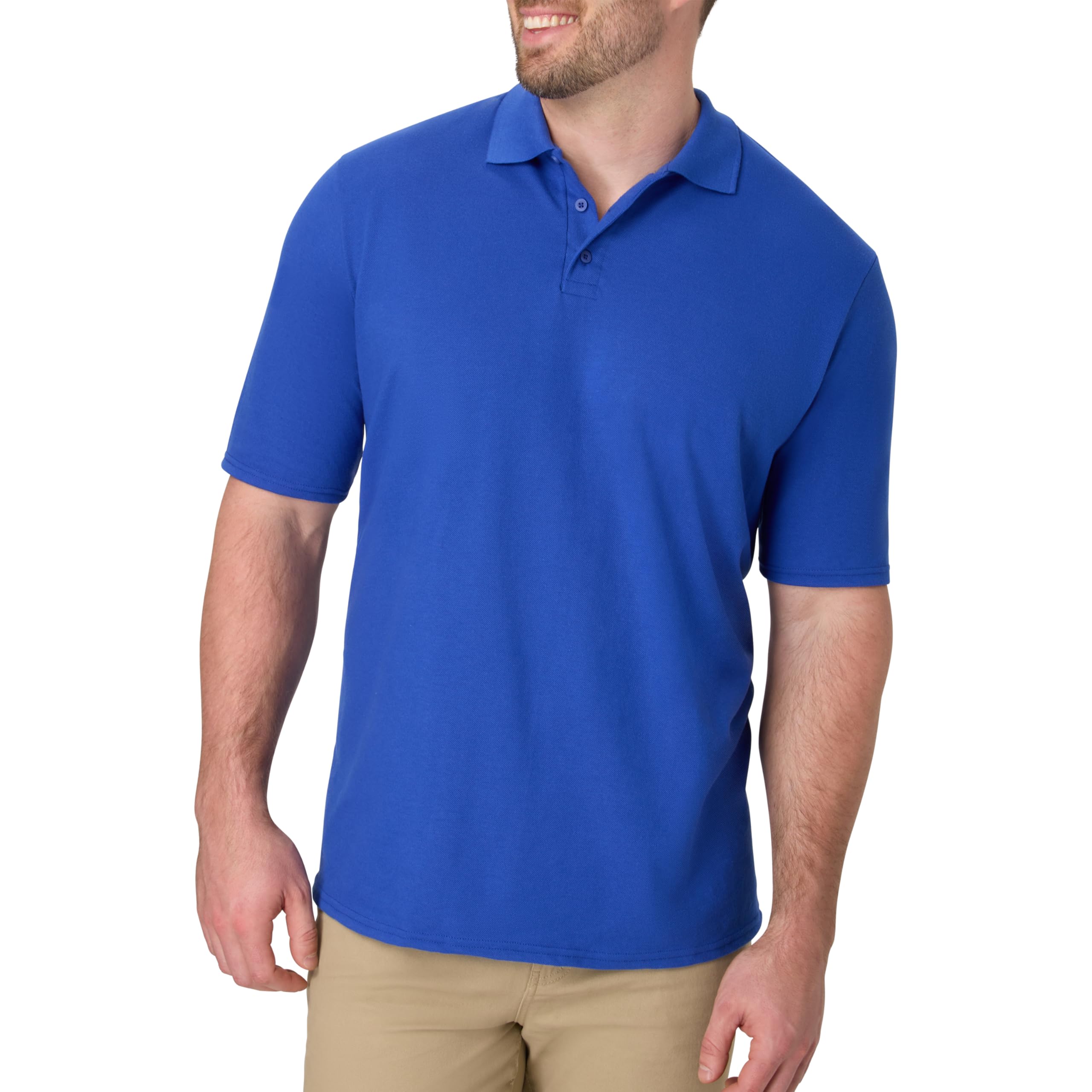 Men’s X-Temp Short Sleeve Polo Shirt, Midweight Men's Shirt