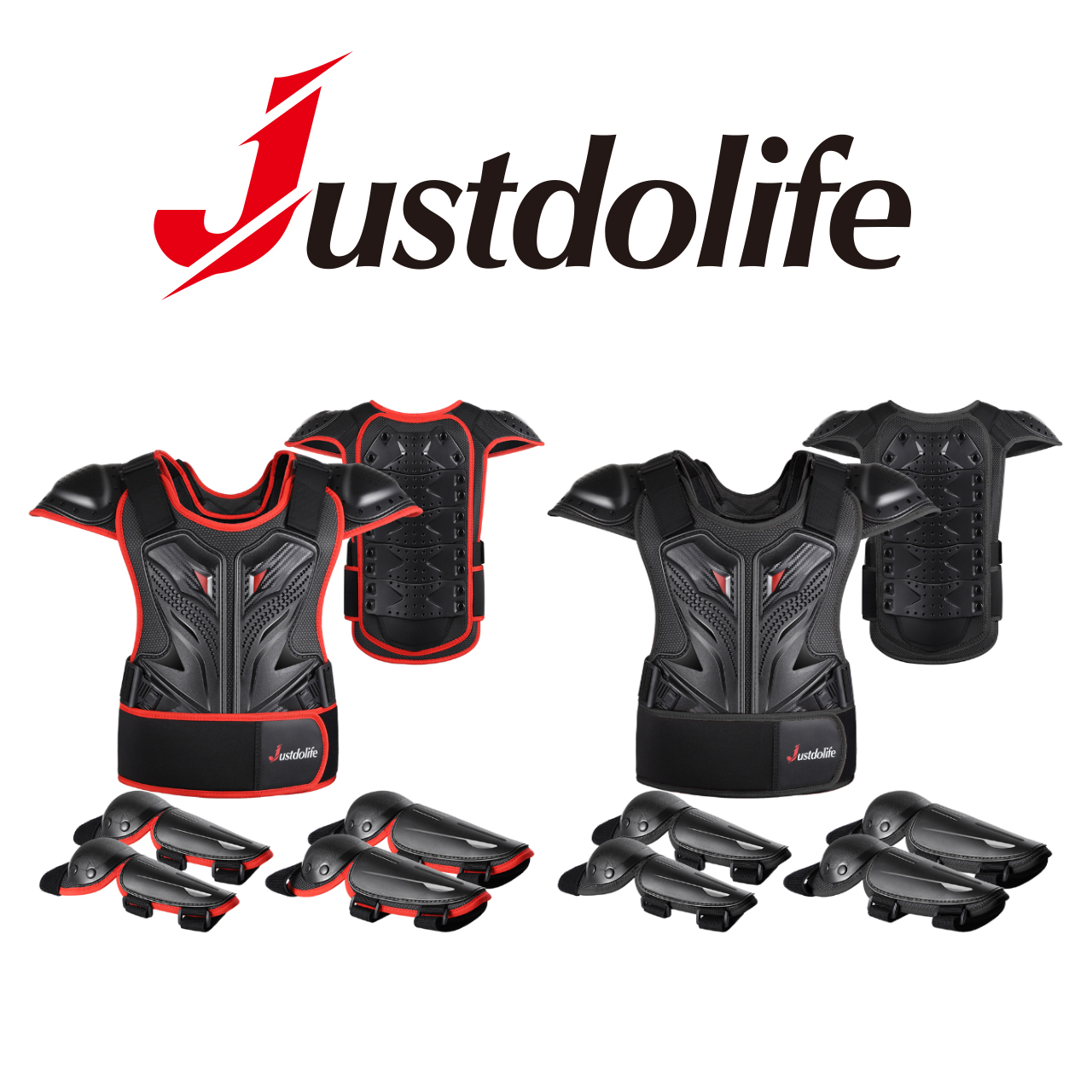 Motorrad Schutzweste Kinder - Reflektierende Panzerung Für Sport