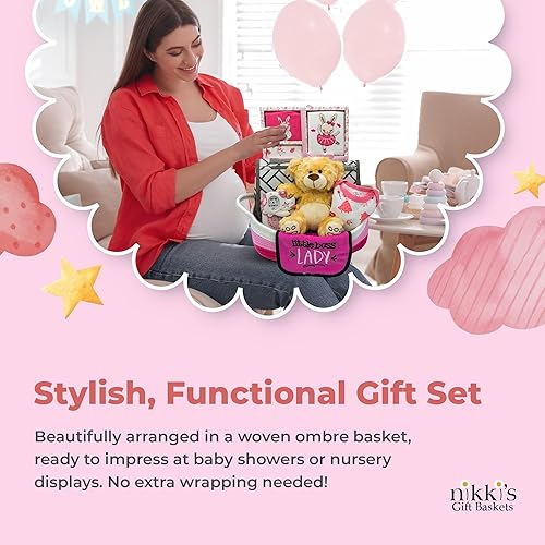 Miniatura 5 de Welcome Home - Precioso regalo para bebé, juego de regalo para recién nacido, juego de canastilla para bebé con nuevos artículos esenciales para