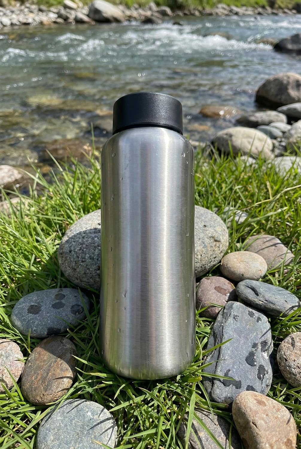 Sustainable steel water bottle for any outdoor activities & life-style (40oz)