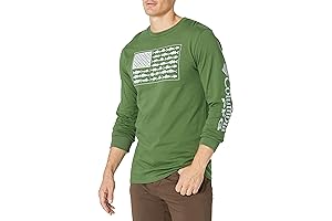 Men's Columbia Long Sleeve Clearance Tee Shirt