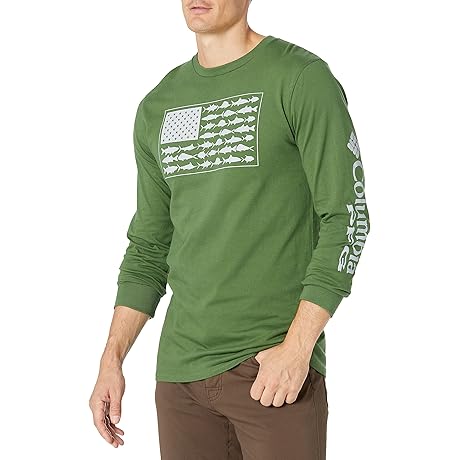 Men's Columbia Long Sleeve Clearance Tee Shirt