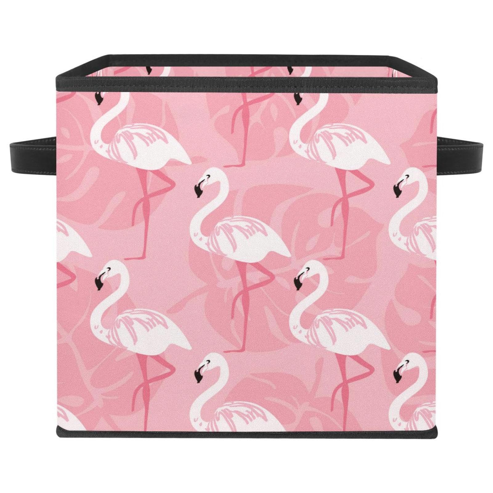 Boîte de rangement flamant rose pour organiser la chambre et la maison
