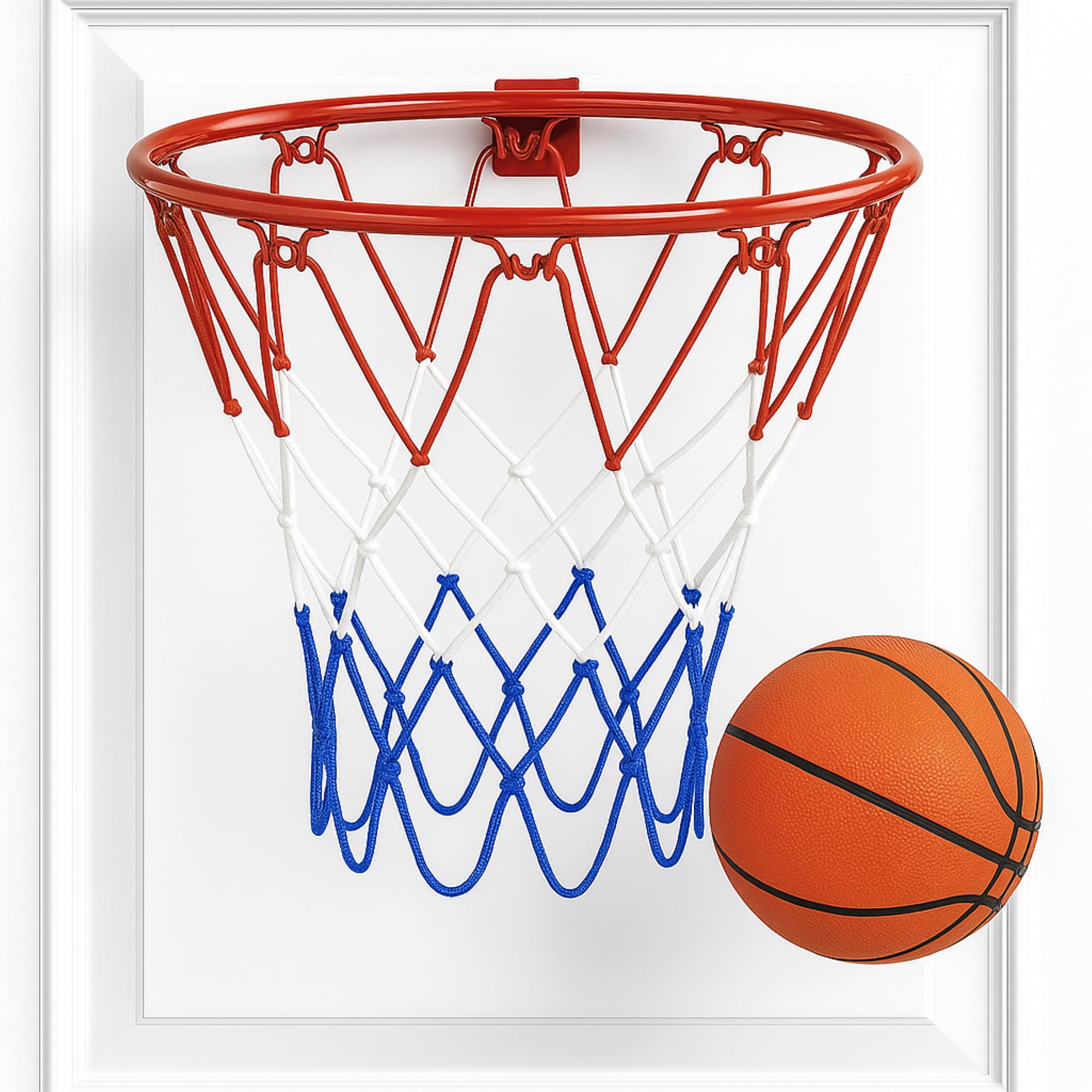 ArtCreativity Mini Over-The-Door Basketball Hoop Game – Easy to Hang, No Assembly Required – Includes 1 Mini Ball & Durable Net Hoop – Indoor