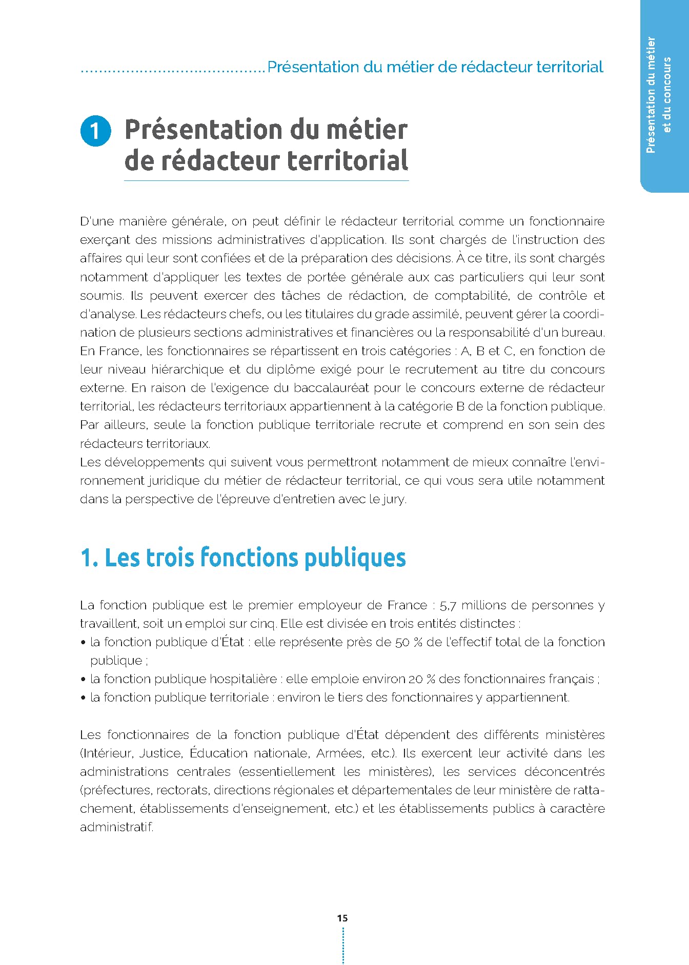 Rédacteur territorial – Rédacteur principal de 2e classe (Catégorie B – Concours 2026-2027): Concours externe – Concours interne – 3e concours