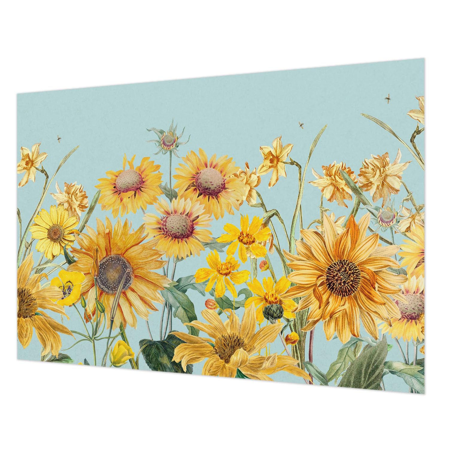 Tapisserie intissée facile à nettoyer grand format 208x146 cm avec colle incluse