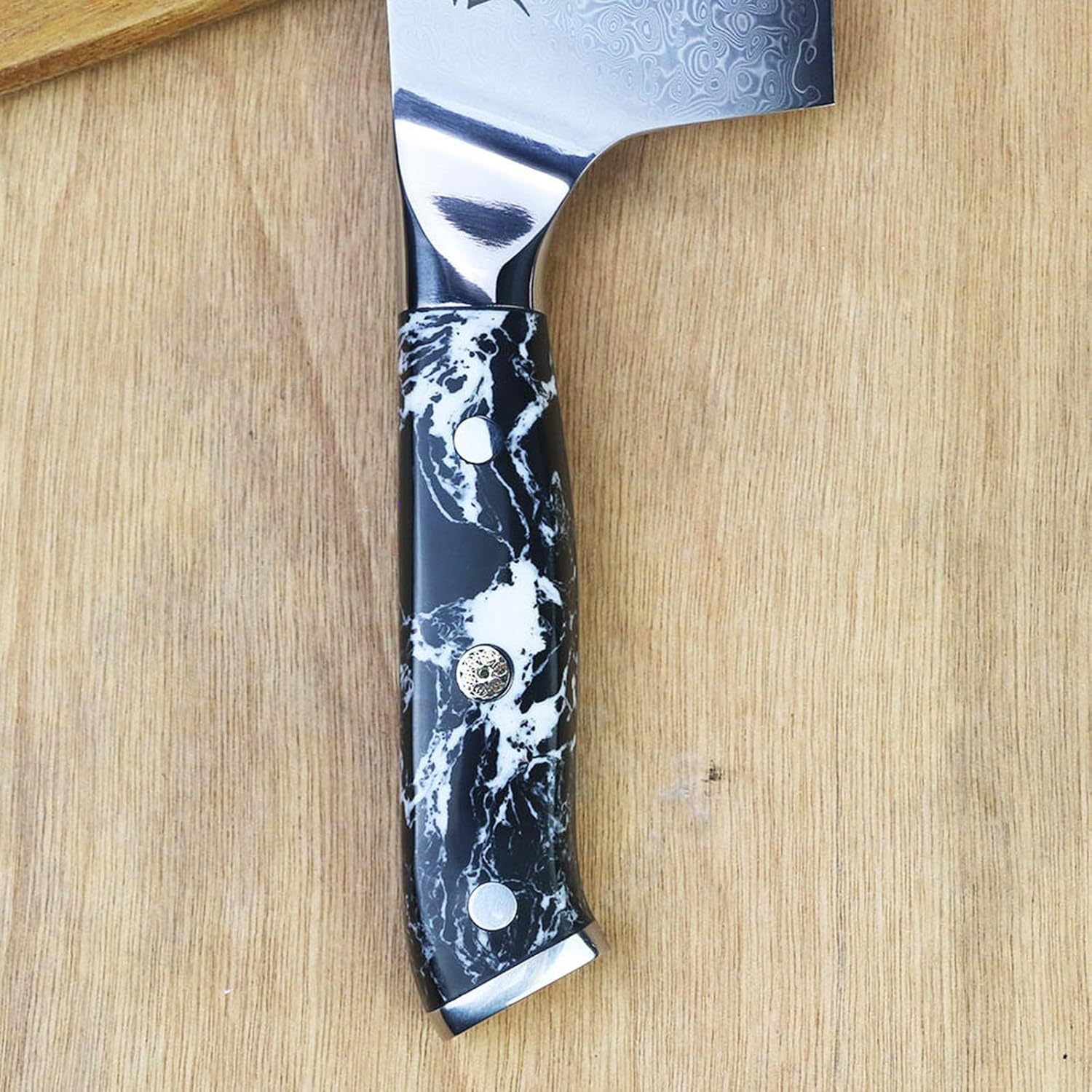 Kitchen Utensils Set of 9 Damascus Steel Japanese Knife Set Premium Home & Kitchen Daily Household Use Never Needs Sharpening Dishwasher Safe Brand Packaging