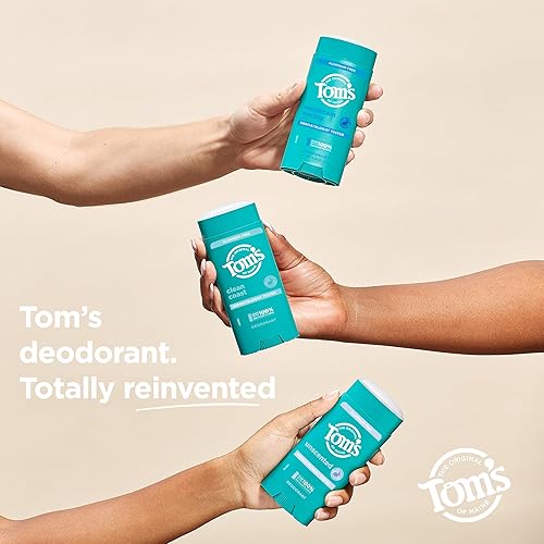Miniatura 10 de Tom's of Maine Clean Coast - Desodorante natural para hombres y mujeres, sin aluminio, 3.25 onzas (paquete de 2)