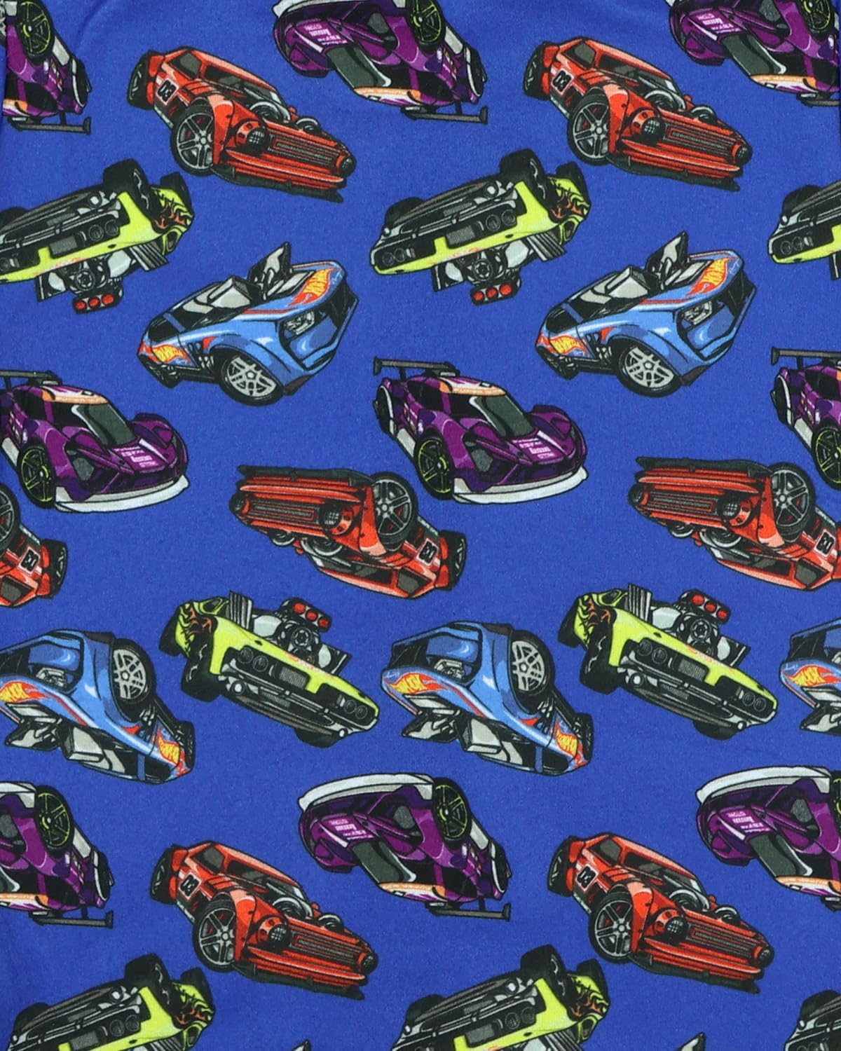 INTIMO Hot Wheels Pajamas Toddler Boys' Cars Galore Soft Fleece Footless Sleeper One Piece PJ - Image 6