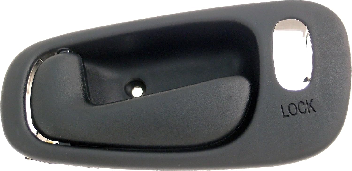 Dorman 83926 Front Driver Side Interior Door Handle Compatible with Select Toyota Models, Black; Textured