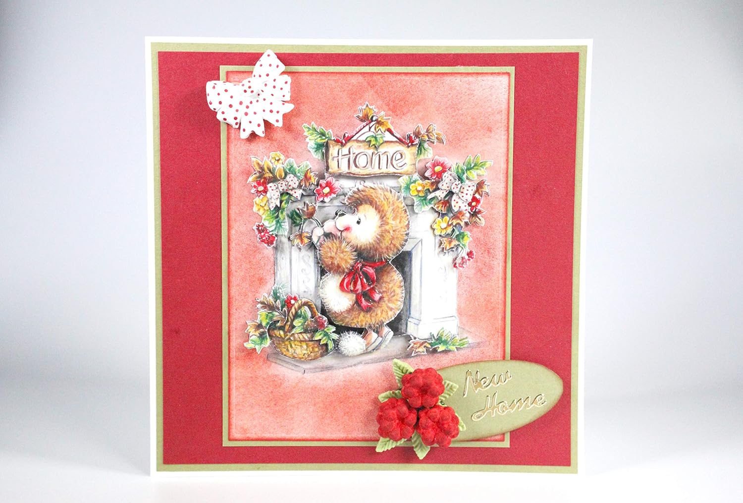 Katy Sue Hedgehog Friends Collection Papercraft Pad for Card Making. A Ring-Bound Pad to Make 89 Card Toppers & Card Making Embellishments by Katy Sue Designs. Not Pre-Cut/Die-Cut.