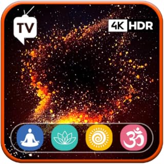 Particle Harmony: Captivating 4K Screensaver with Serene Melodies for a Tranquil Retreat For Tablets & Fire TV - NO ADS