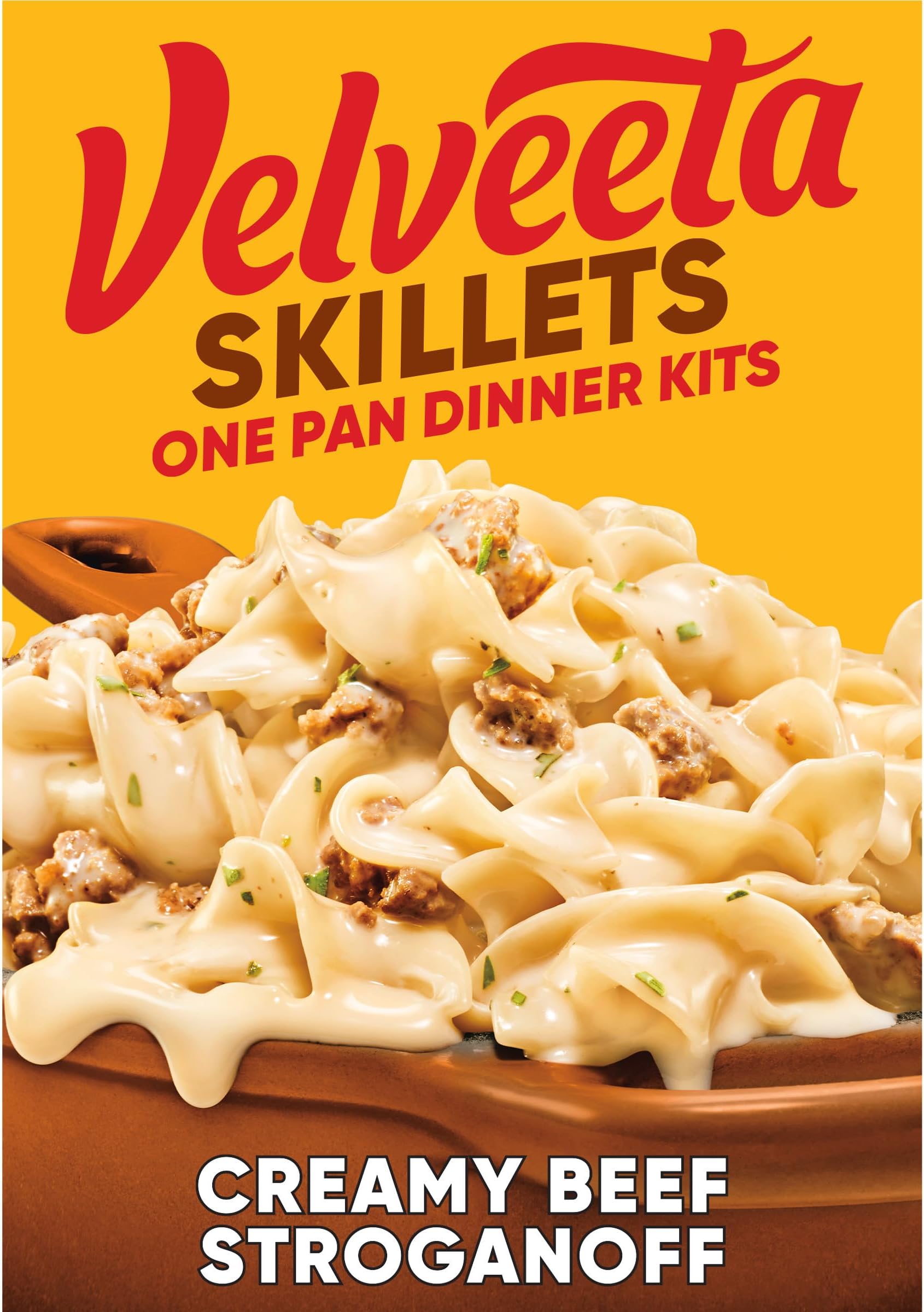 Kraft Cheesy Skillets CREAMY BEEF STROGANOFF Dinner Kit 11.6oz (2 Pack)