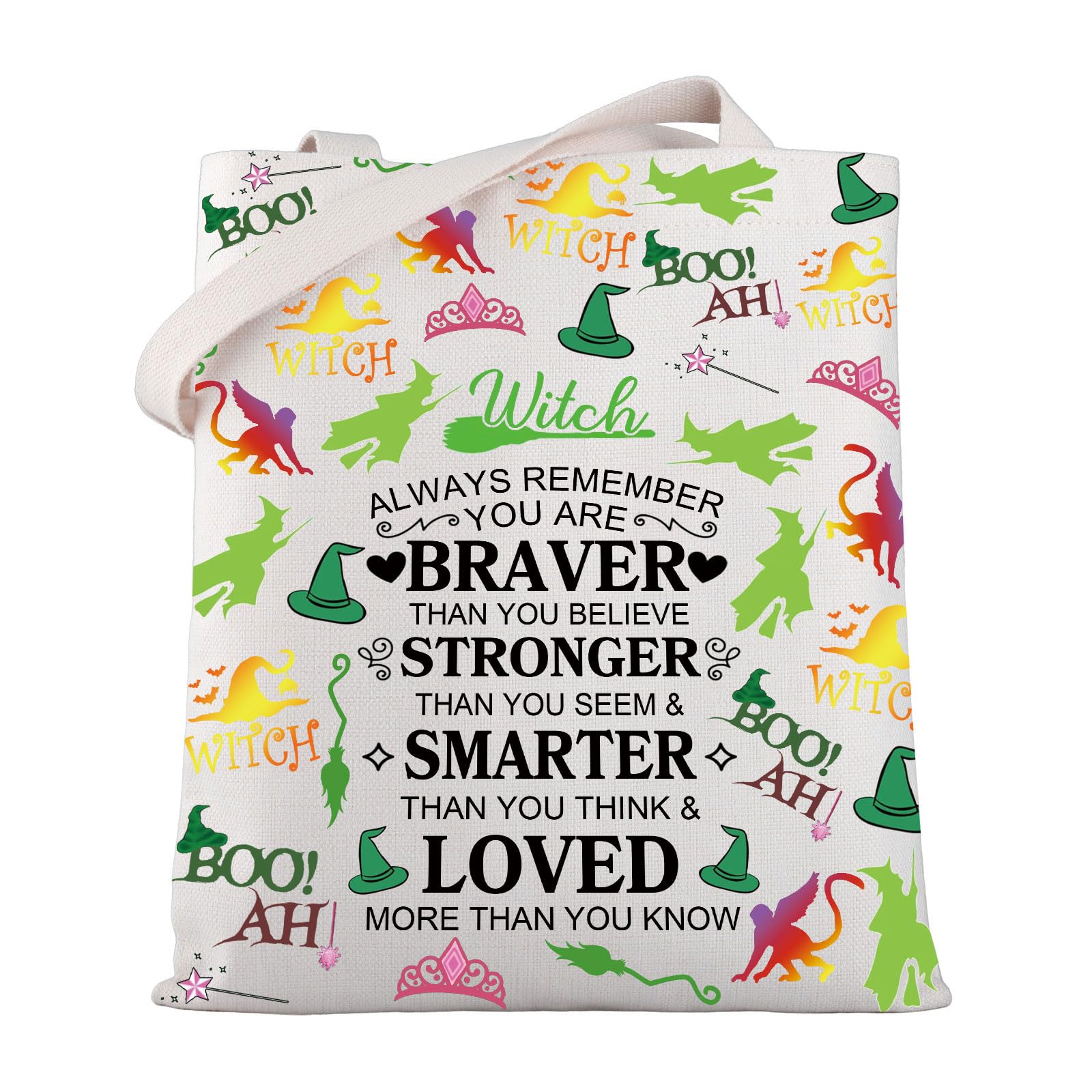 WSNANG Witch The Musical Tote Bag Lover Gift