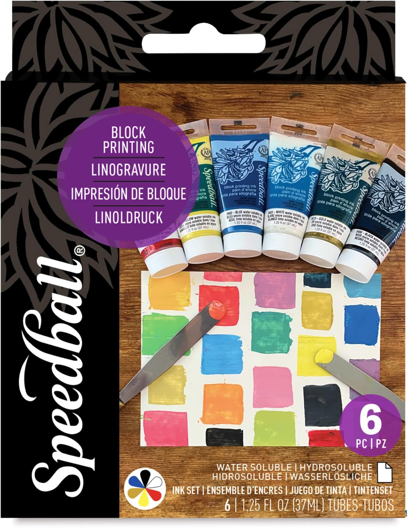 Speedball Block Printing Ink Starter Set