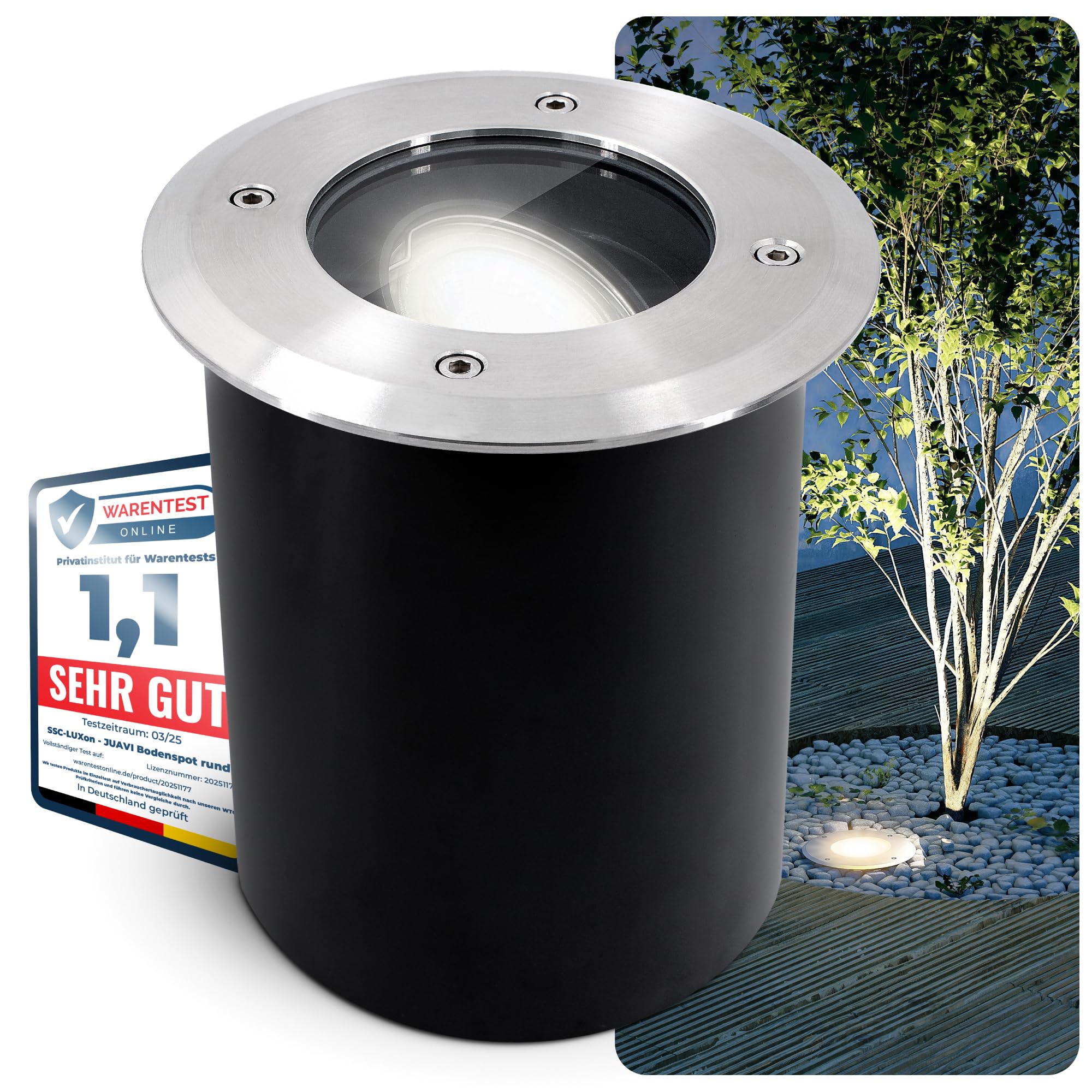 Foco LED Empotrable De 7 W, Luz Blanca Cálida, Ideal Para Salón, Baño U Oficina