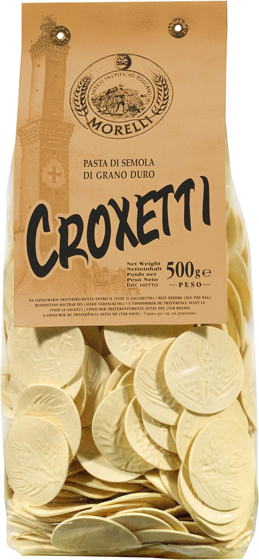 Morelli Pasta Factory - Croxetti with Durum Wheat Semolina - gr. 500 x 12