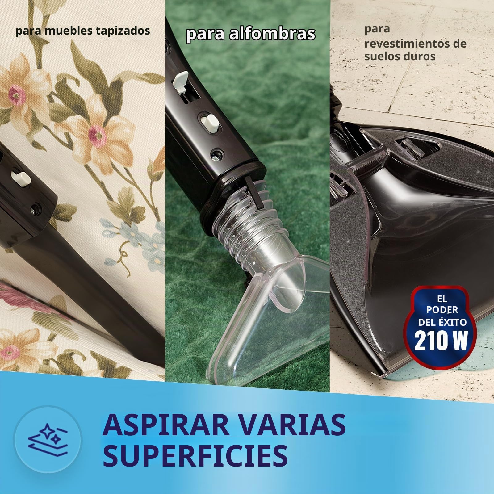 MPM MOD-22 Aspiradora Industrial Humedo/Seco 2400W