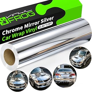 VINYL FROG Chrome Mirror Silver Vinyl