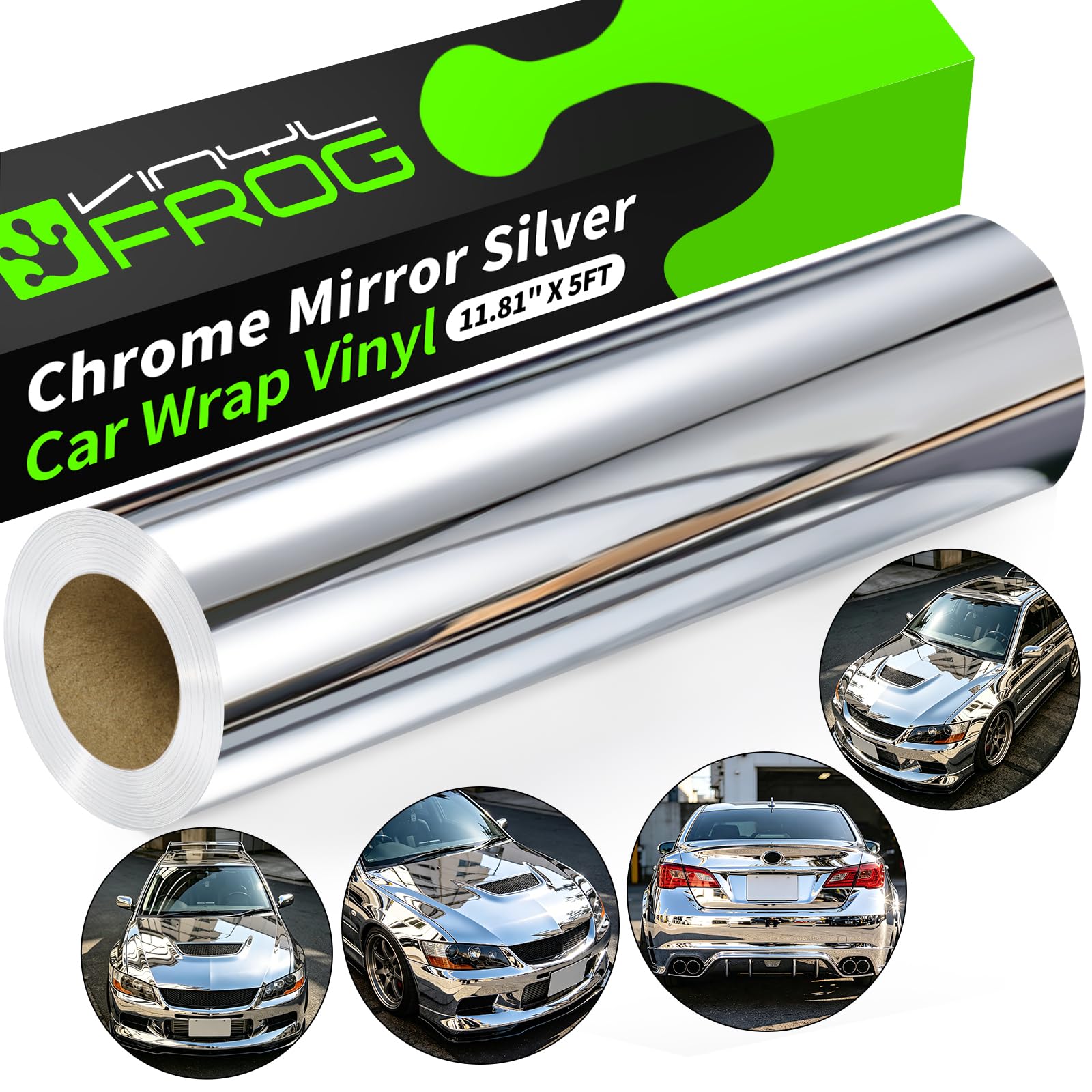 Amazon.com: VINYL FROG Car Wrap Vinyl 11.81 Inches x 60 Inches