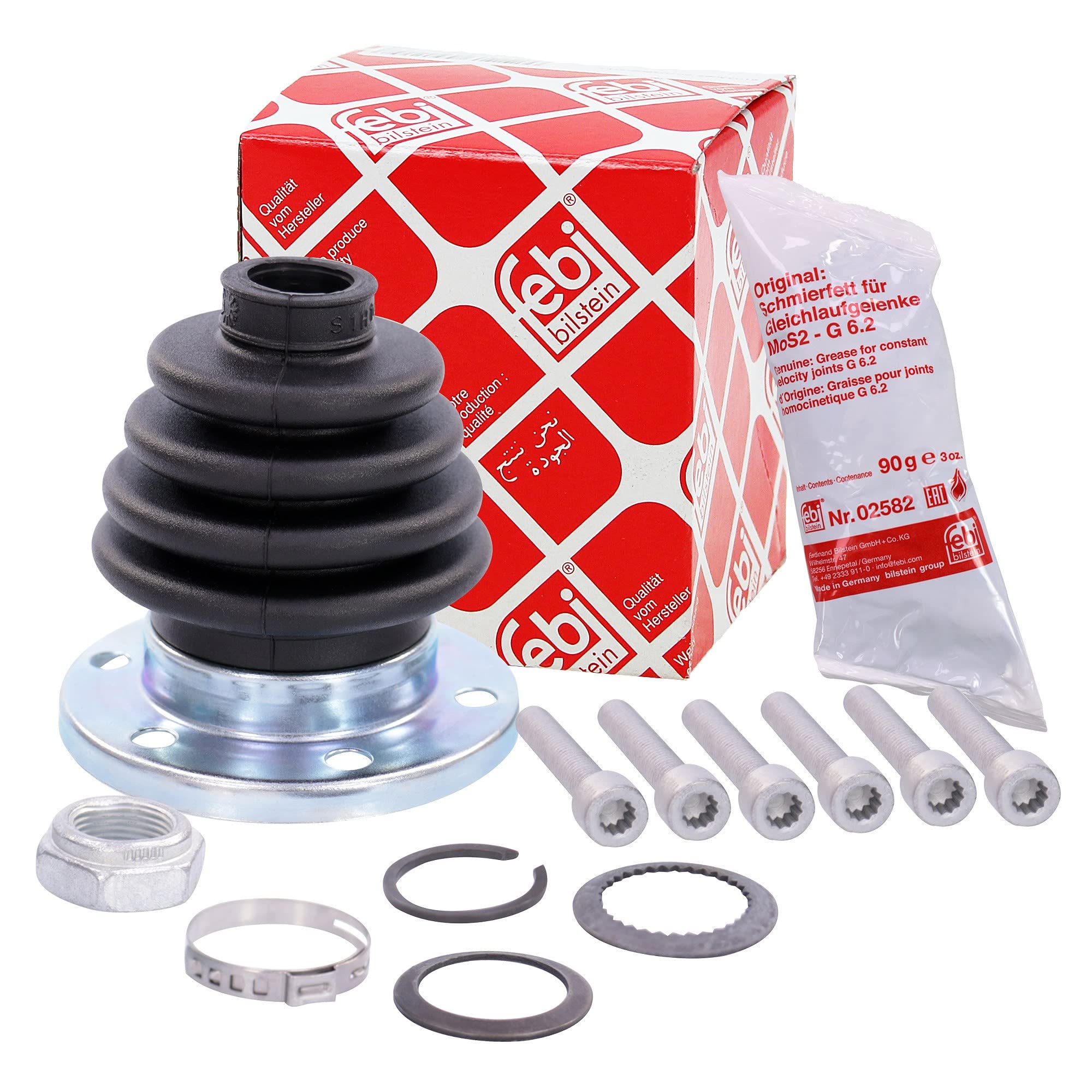 Transmission End FEBI BILSTEIN 08304 Bellow Set, drive shaft for ,AUDI,SEAT,VW