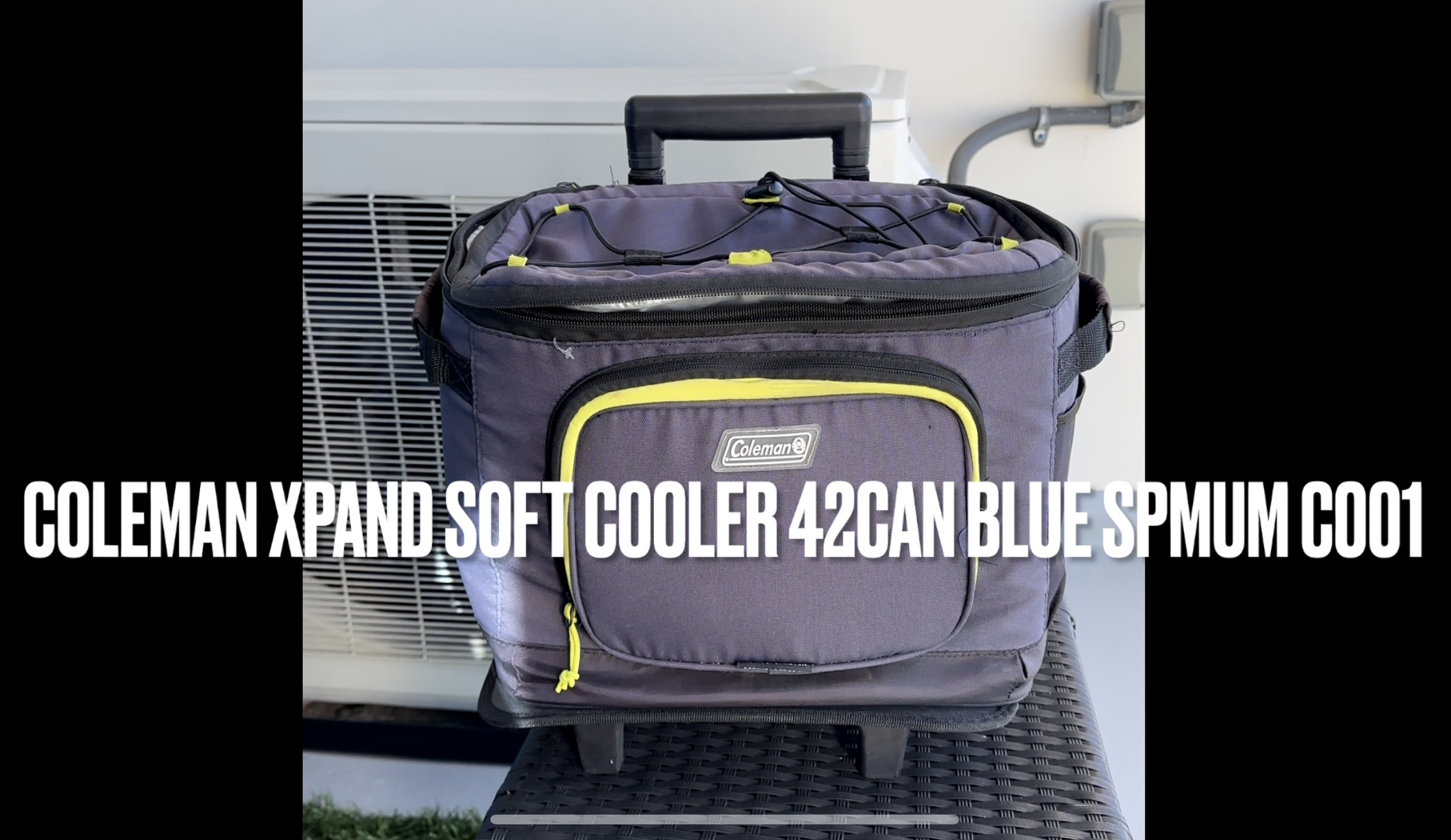 Watch Durable Beach Cooler by Coleman XPAND Soft Cooler 42CAN Blue