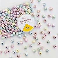 Vista 8 de 100 cuentas de pelota de tenis a granel, cuentas deportivas de tenis verdes acrílicas, cuentas espaciadoras redondas con cuerda elástica