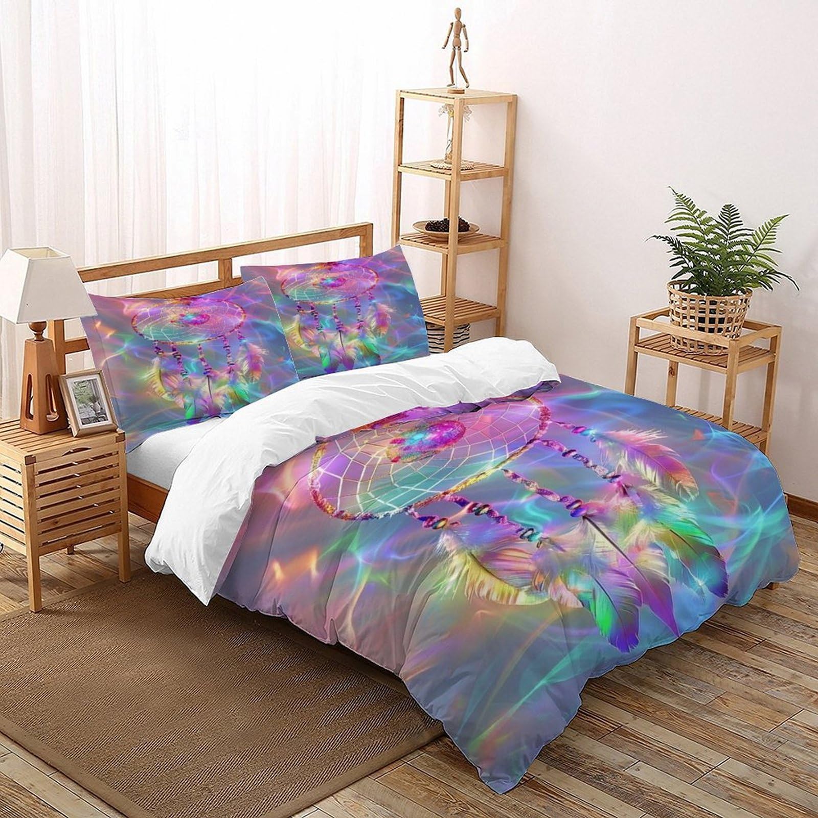 Housse de couette doux et confortable parure gothique super king