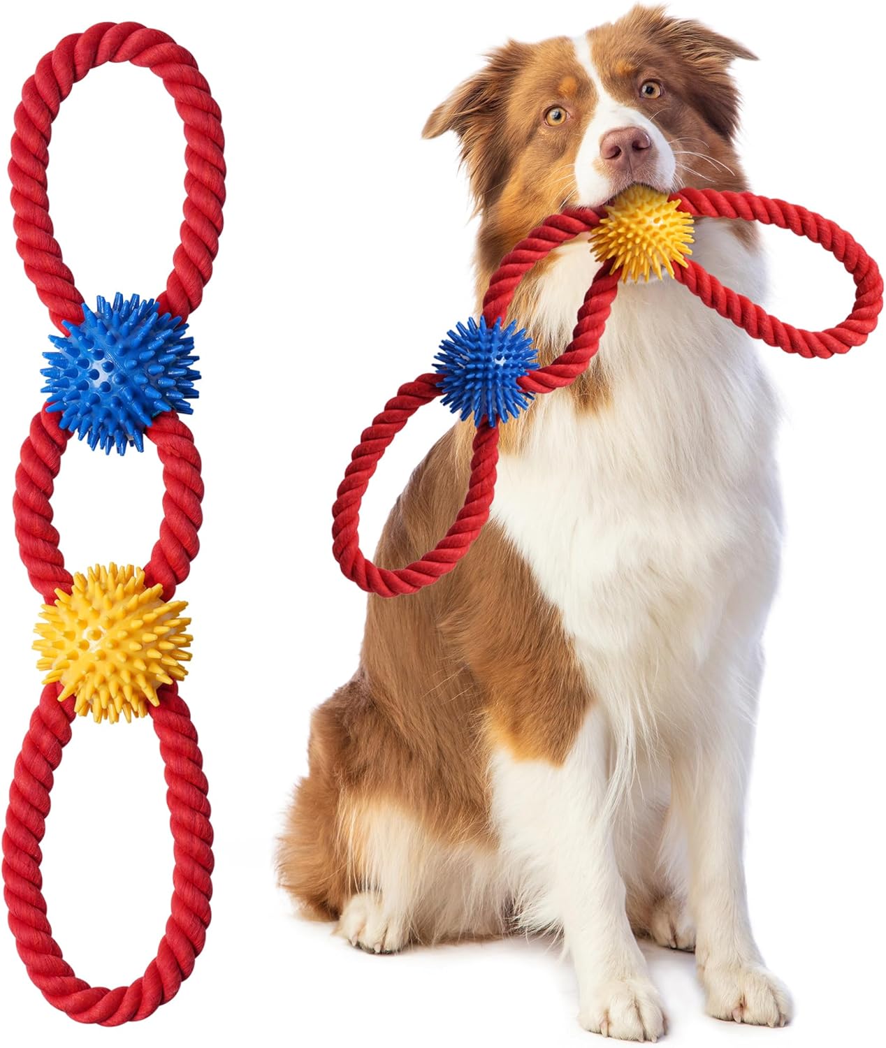 Tether Ball Outdoor Dog Toy With Rope Black Rhino Tetherball Set For Dogs -  Heavy Duty Outdoor Playground Toy With Rope Ball Interactive Dog Ball Dog  Balls