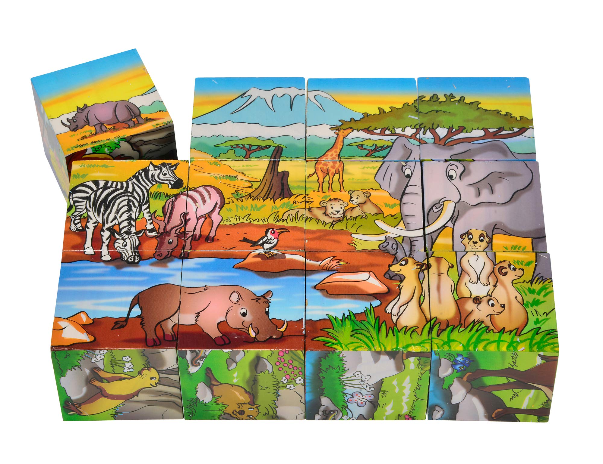 Eichhorn Blokpuzzel Dieren