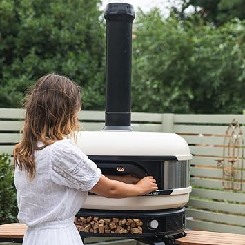 Gozney Flue Extension for Dome (Gen 1) Pizza Ovens, Stainless Steel | Wood Fired Oven Chimney Extension, Improves Airflow & Smoke Draft, Reduces Soot Build-Up, 5 x 19.2