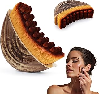 Cepillo facial de contorno linfático, cepillo...