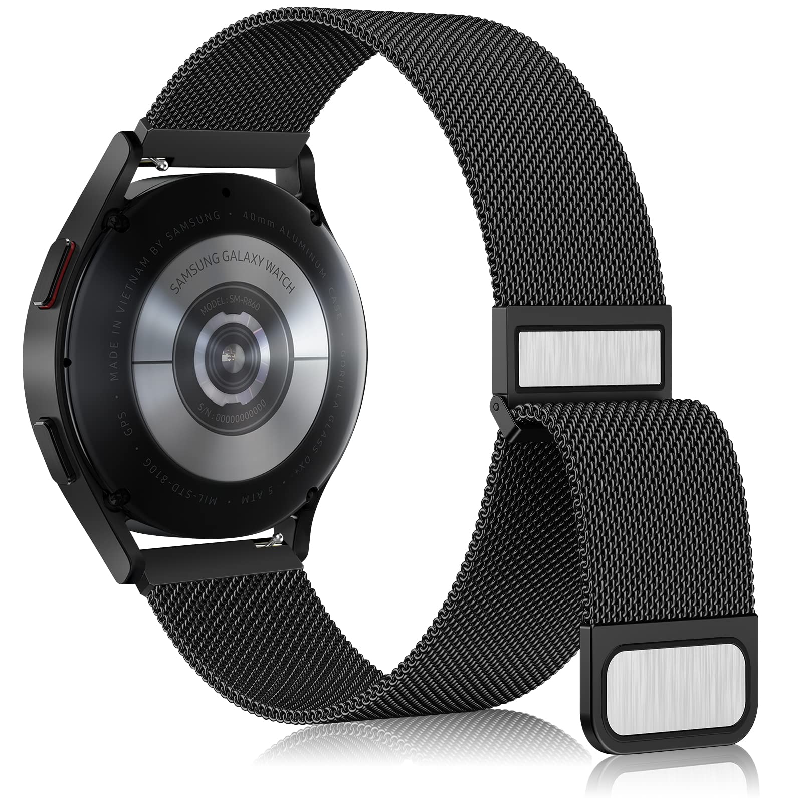 Stainless Steel Band Galaxy Watch Active Mesh Band Vancle Metal