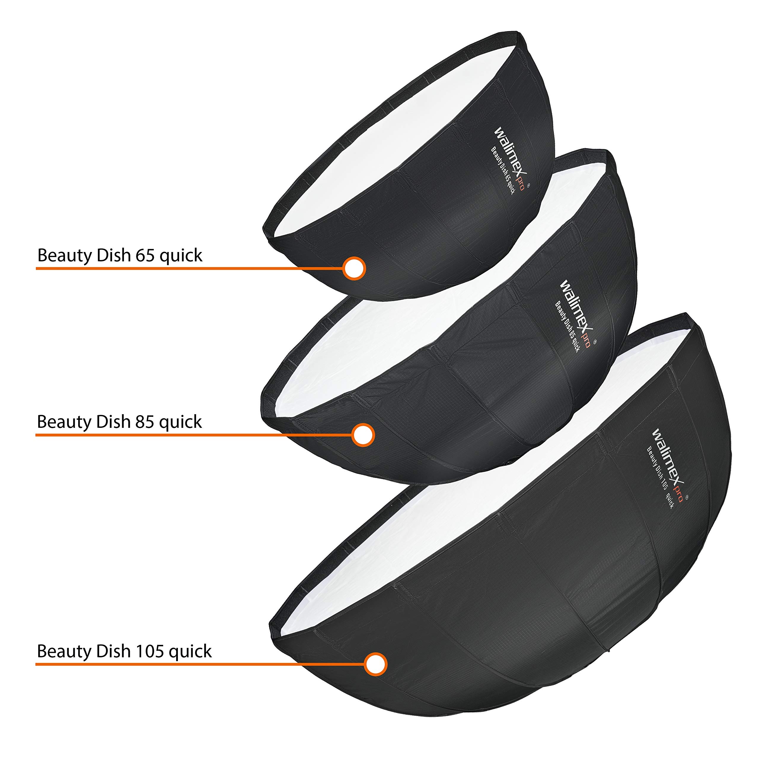 Walimex Pro 22626 22626 Softbox (Ø) 1050 mm, 1 pièce.