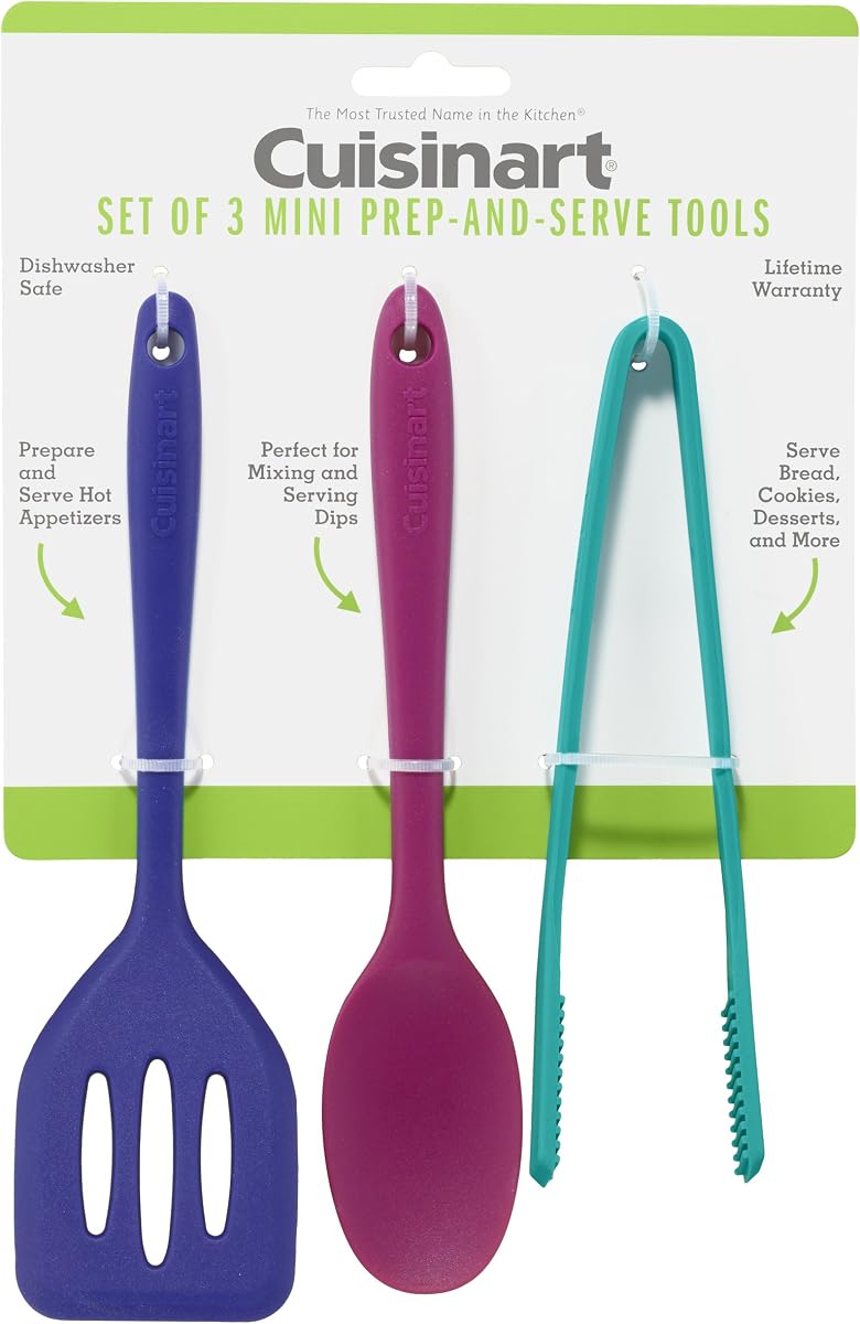 Set of 3 Mini Prep-and-Serve Tools