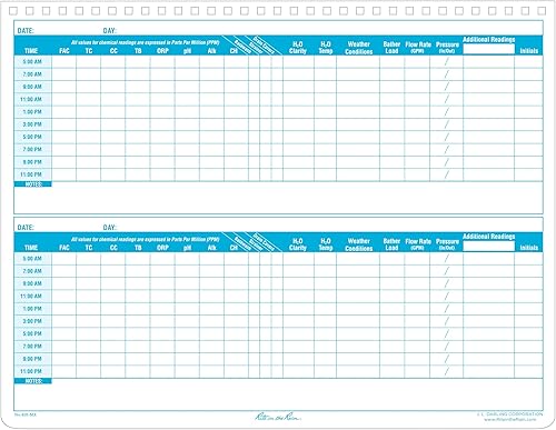 Miniatura 2 de Rite in the Rain - Cuaderno de espiral lateral resistente a la lluvia, 8 12 pulgadas x 11 pulgadas, cubierta amarilla, registro de mantenimiento