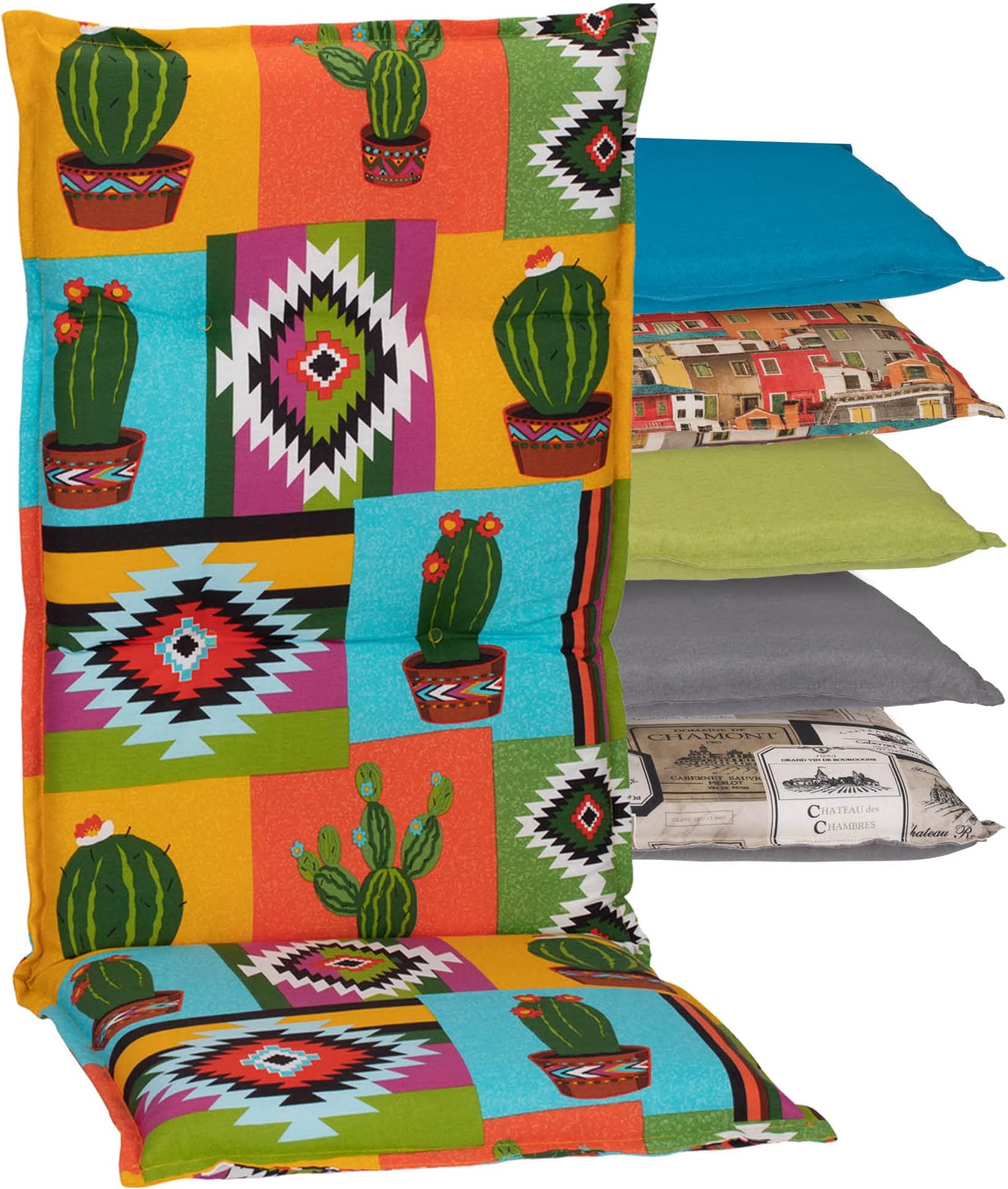 Beo Coussin Pour Palette 60 X 80 Cm - Imperméable Pour Meubles En Palettes - Fabriqué Dans L'UE