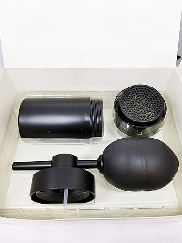 Aplicador de bomba de pulverización de fibras de construcción de cabello, 0.44 oz, atomizador de cabello para fibras capilares por Finally Hair,