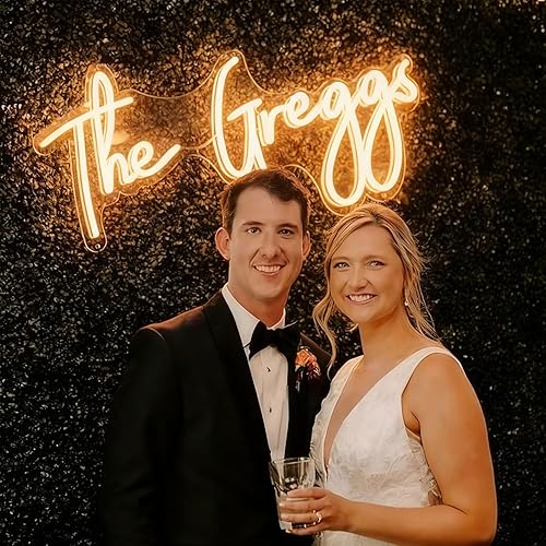 Vista 8 de Letreros de neón con logotipo personalizado, logotipo de negocios personalizable, diseño de neón impreso UV, letrero de neón LED regulable