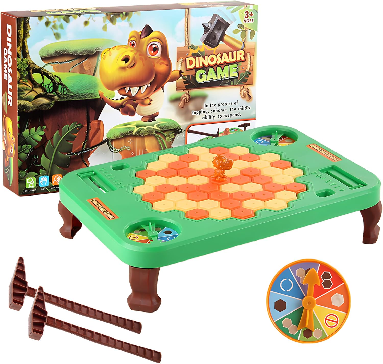 Ice Break Save Dinosaur Game for Kids,Break Ice Family Board Game Penguin(Square) Ice Break Save Dinosaur Game for Kids,Break Ice Family Board Game Penguin(Square)