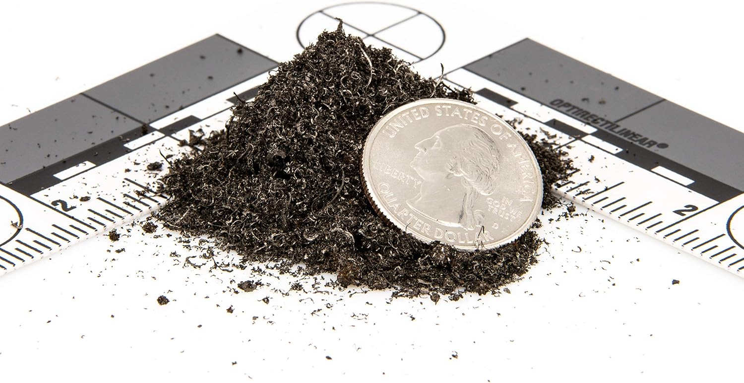 Muonionalusta Meteorite Stardust Shavings/Crystals - 100% Pure & Natural; by World of Wood - Perfect for Wood Inlay, Jewelry, Art, and More (3 Grams)