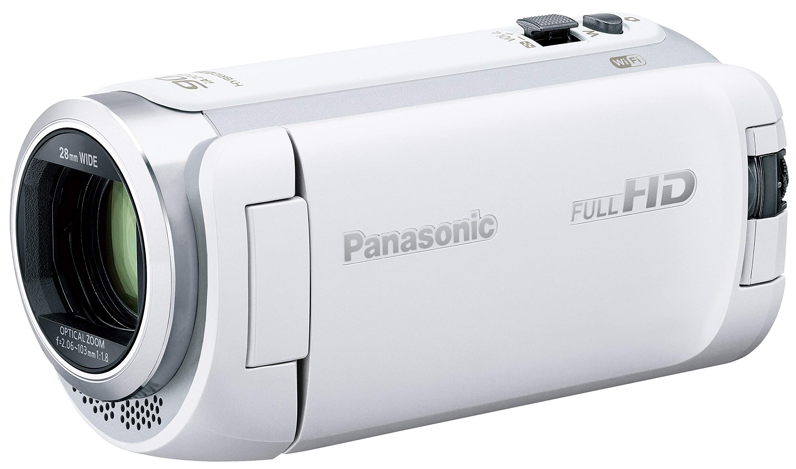 ゆ*み様 Panasonic ビデオカメラ 90倍ズーム パナソニック HC-W590M-W 