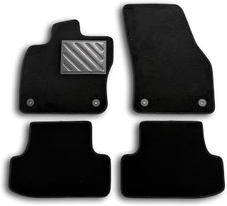 Seat Ateca Floor Mats from 2016 - On Measurement, Non-slip, PVC Heel Protector, Fix..